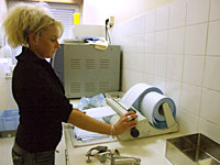 Salle de st�rilisation